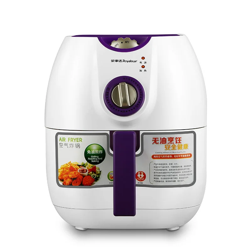 

WUXEY/RS-AF70L Electric Deep Air Fryer Without Oil Domestic Fries Large-capacity Timing Preservation 1450W/220V Frying Machine