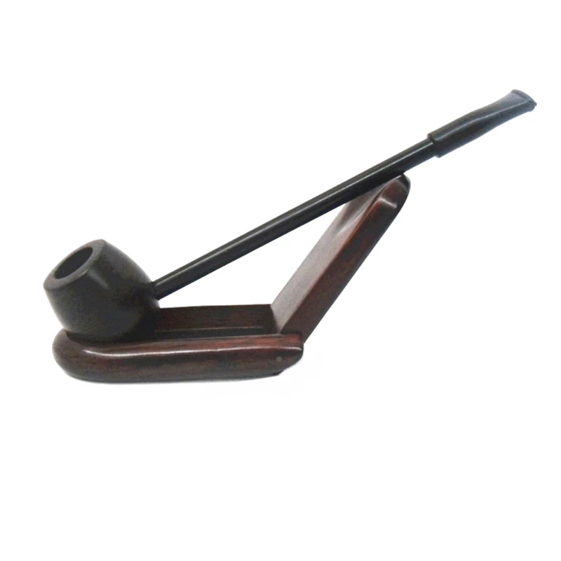 

High Grade Black Pipe Wood Pipes Smoking Portable Smoking Pipe Herb Tobacco Pipes Gifts Narguile Grinder Smoke Mouthpiece