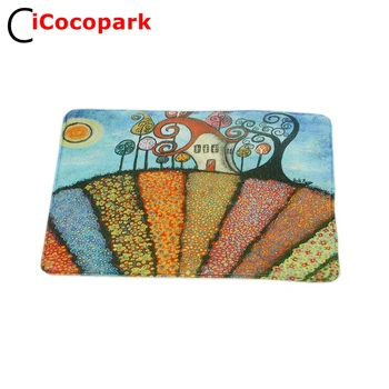 

NiceRug Abstract fan Rug Non-Slip mats entrance door child living room bedroom bathroom carpet doormat