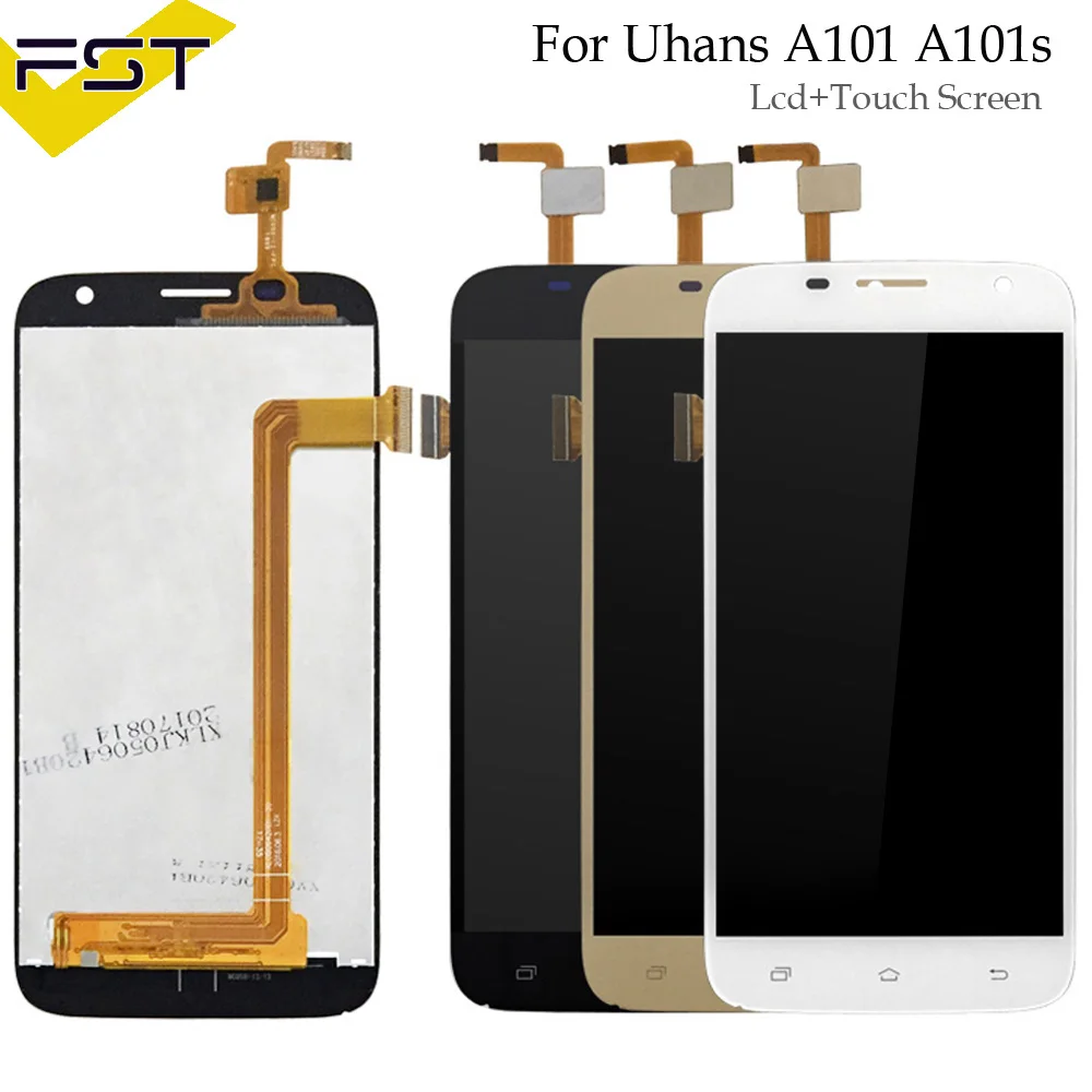

For Uhans A101 A101s LCD Display+Touch Screen Digitizer Assembly For A101 A101s LCD Display Replacement Parts With Tools