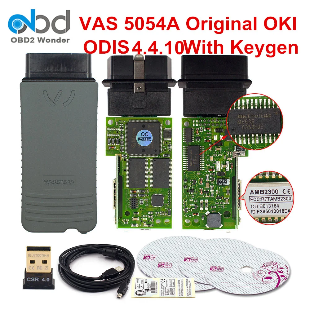 

VAS5054A Original OKI Full Chip Diagnostic Tool VAS 5054 ODIS V5.1.3 4.4.10 Keygen Bluetooth VAS 5054A Wifi VAS6154 ODIS Scanner