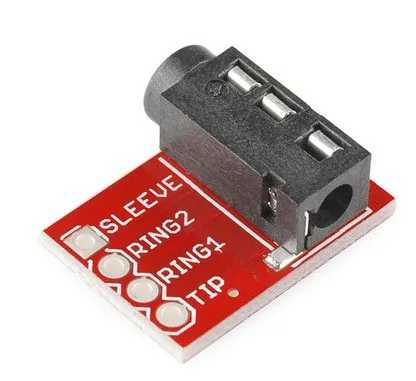 CJMCU-TRRS 3.5mm stereo headphone MP3 audio video microphone Block Interface Modules | Электроника