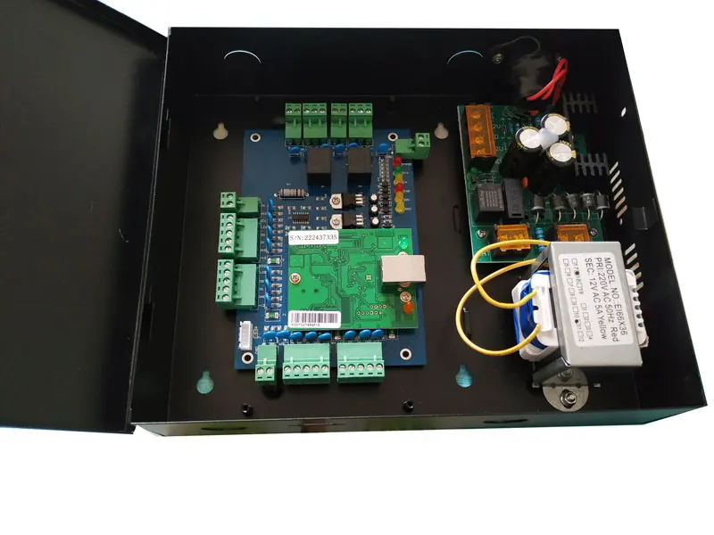 Two door access control panel access control board TCP/IP two doors