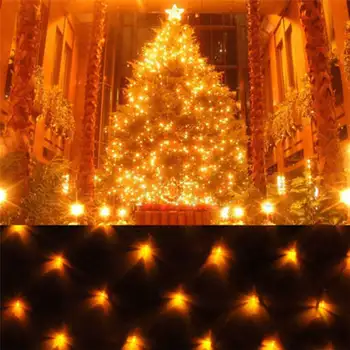 

2018 New Year 2*3M 320LED String Fairy Lights Net Mesh Curtain Wedding Party Outdoor Indoor 1123