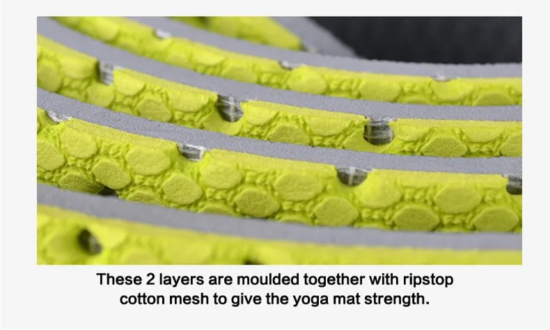 QUBABOBO 6 мм TPE соты коврики для йоги для фитнеса Нескользящие Подставка для тарелок Йога тренажерный зал коврики безвкусные коврики для начинающих+ сумка для йоги