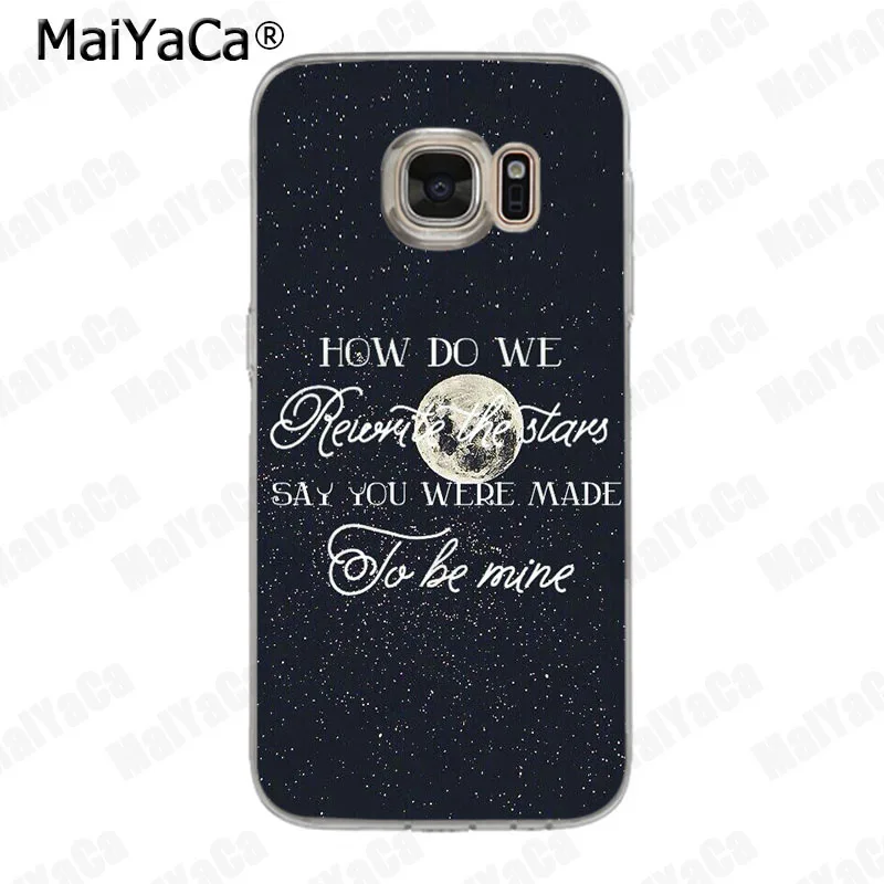 MaiYaCa самый лучший чехол для телефона Showman Модный накладка Samsung S9 plus S5 S6 S6edge S6plus S7