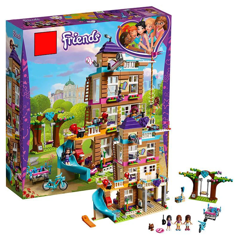 NEW Friends Set Heart Lake City Friendship Club Good Toys Compatible LegoINGLY Friends 41340 Building Blocks Bricks Girl Gifts NEW Friends Set Heart Lake City Friendship Club Good Toys Compatible LegoINGLY Friends 41340 Building Blocks Bricks Girl Gifts
