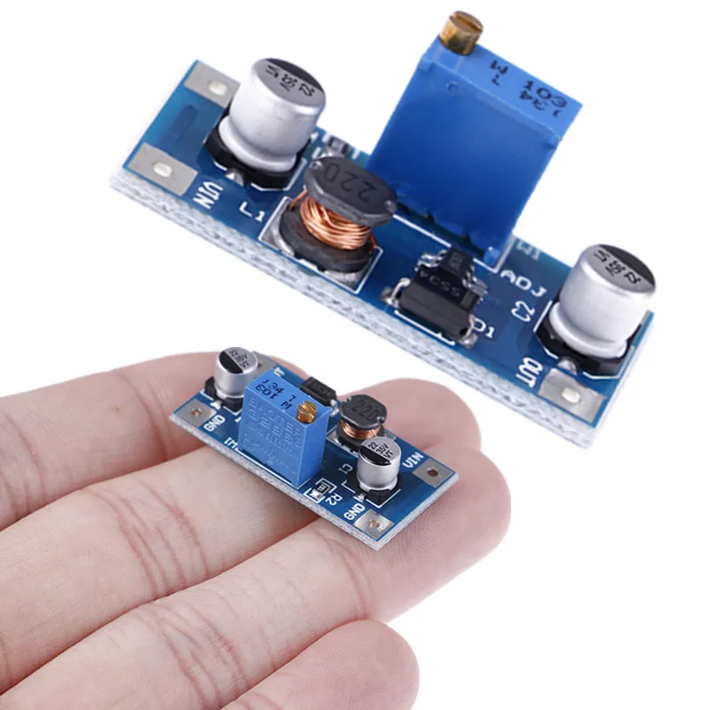 1PC Hot Sale 2A DC-DC Power Supply Boost Step Up Volt Converter 2V-24V To 3V 5V 6V 9V 12V 19V 3.2cmx1.6cm