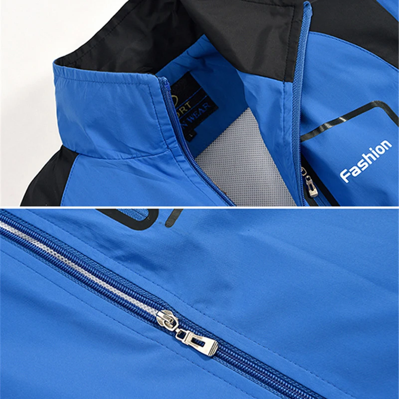 Tracksuit Men Set New Spring Autumn Sportswear Sports Suit Casual Sweatsuit Jacket+Pants Male Jogging Clothing Asian Size L-5XL 5