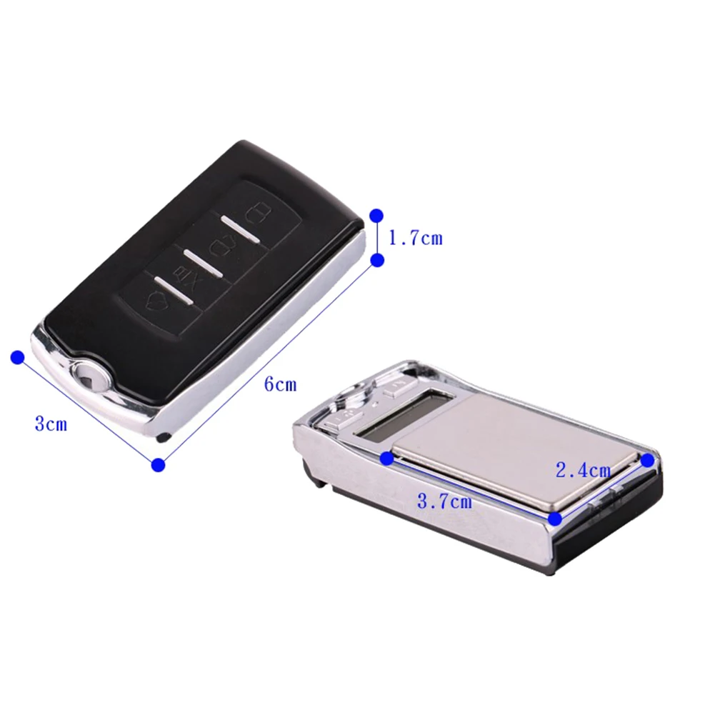 100 г/0,01 г Мини Портативный Ювелирные изделия Электронные весы баланс автомобиля брелок