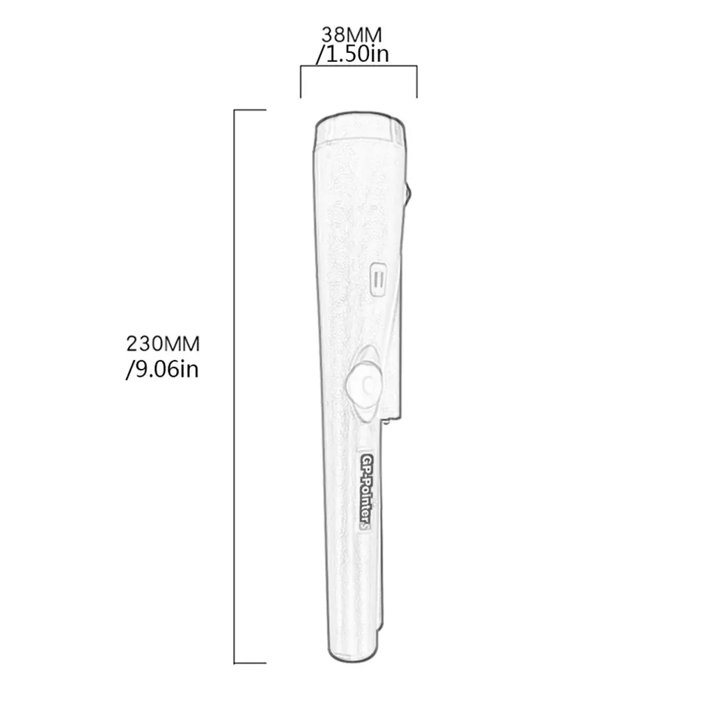 Профессиональный детектор металла gp-pointer золото детектор металла статическая сигнализация с браслетом