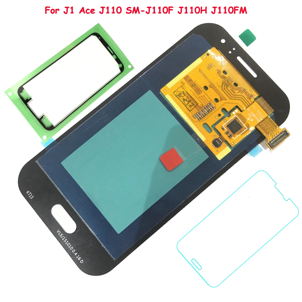

FIX2SAILING 100% Tested Working AMOLED LCD Display Touch Screen Assembly For Samsung Galaxy J1 Ace J110 SM-J110F J110H J110FM