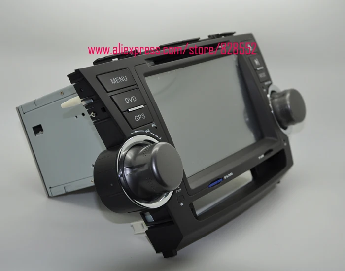 Clearance free shinppingAndroid 6.0 Quad-core RAM 2GB Car DVD Player For TOYOTA Highlander support 3G/wifi USB GPS BT GPS Radio Audio 4