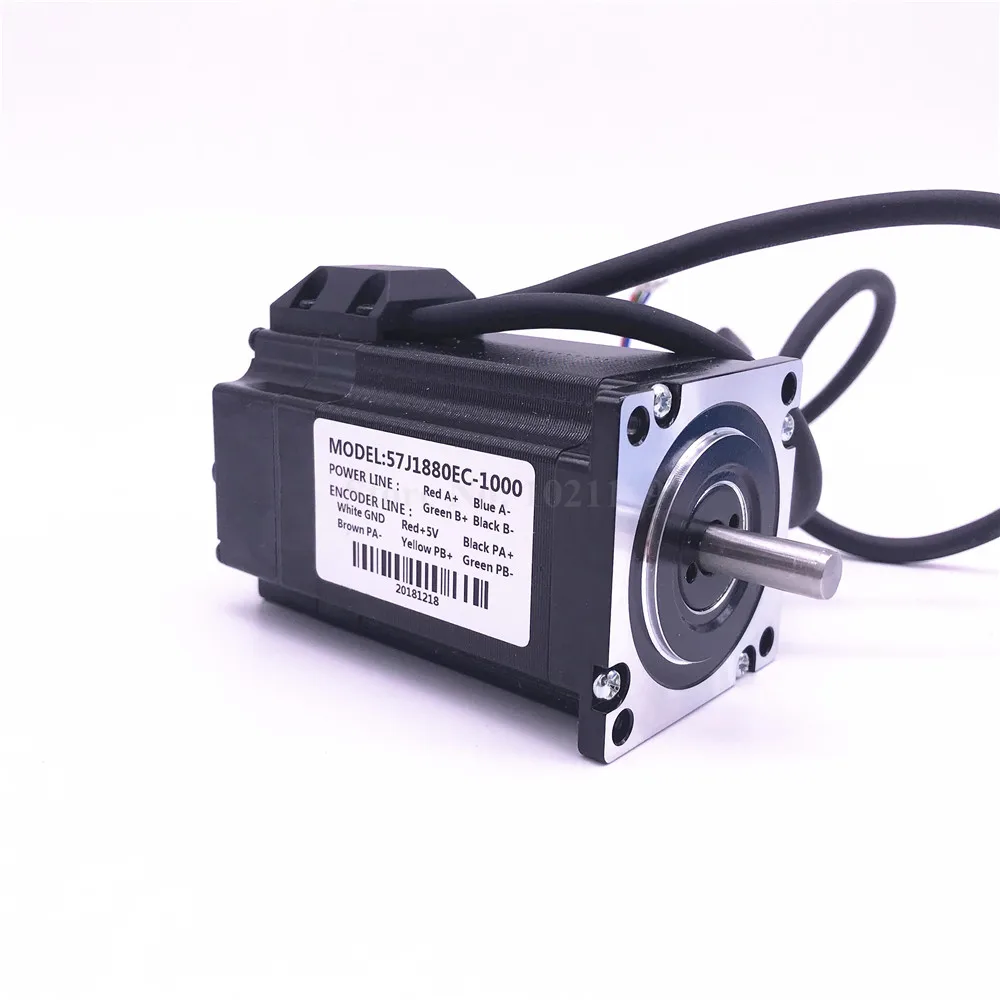Фазный Драйвер шагового двигателя 57J1880EC 1000 + 2HSS57 комбинированные пакеты с