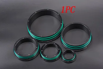 

1PC ROV 60/90/110/130/160mm Aluminum CNC Cabin Sealing Flange Underwater Robot Sealed Hatch Flanges Part for RC AUV