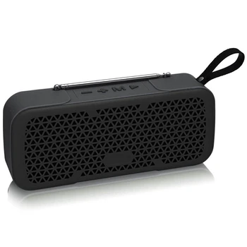 

Hot Fm Radio Wireless Bluetooth V4.2 Speaker 2000Mah Rechargeable Outdoor Portable Mini Column Box Loudspeaker Speaker
