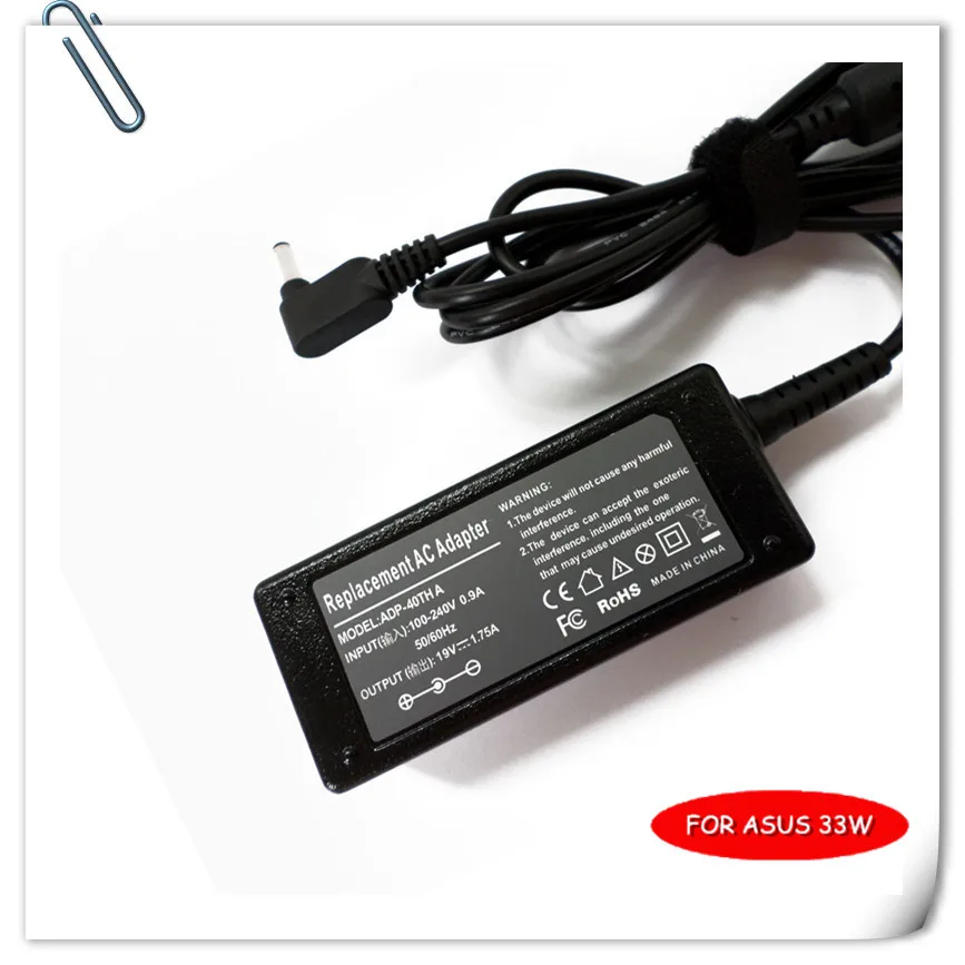 19V 1.75A 33W Laptop AC Adapter Charger For Asus VivoBook 0A001-00330100 S200 S200E S220 X200T carregador notebook Power Supply 19V 1.75A 33W Laptop AC Adapter Charger For Asus VivoBook 0A001-00330100 S200 S200E S220 X200T carregador notebook Power Supply