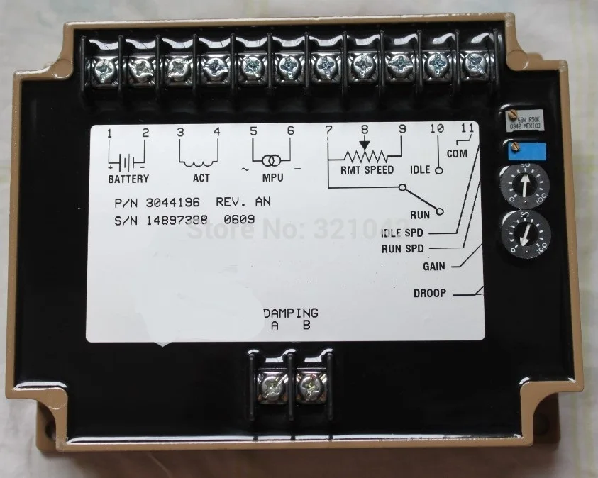 3044196 Electronic Governor Speed Control Unit For Generator | Обустройство дома