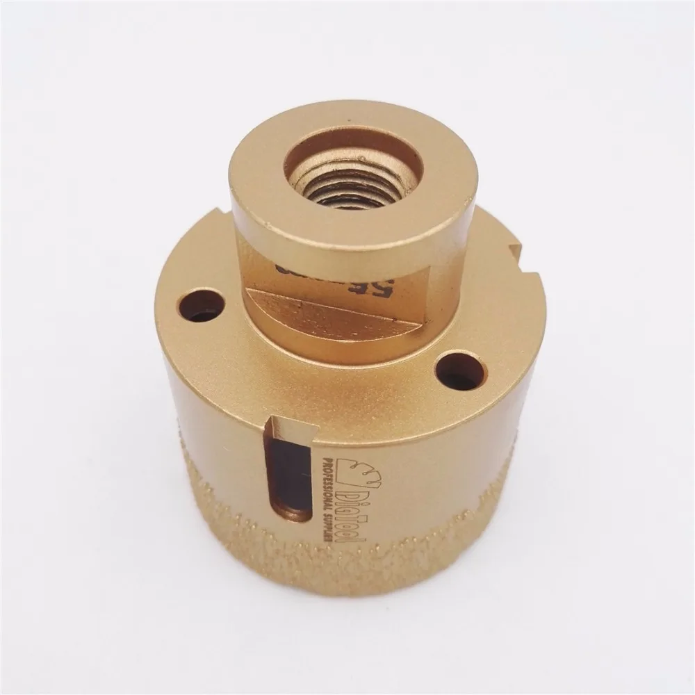 5pcs/pk 20/32/45/55/68mm Diamond hole saw Vacuum brazed diamond drill core bits 15MM Diamond height M14 connection Drill cutter