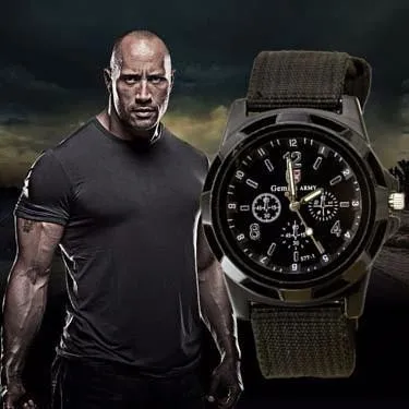 2015-Nuevos-Hombres-de-Marca-Famosa-Reloj-de-Cuarzo-Correa-de-Lona-Militar-del-Ejército-Tela