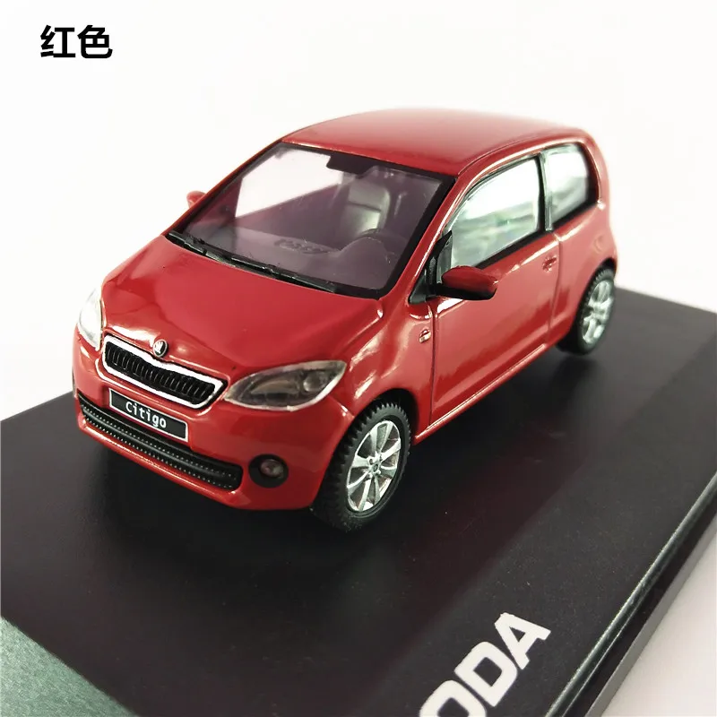 Abrex 1/43 масштаб чешские Skoda Citigo литая металлическая модель автомобиля игрушка для подарка, детей, коллекции, украшения