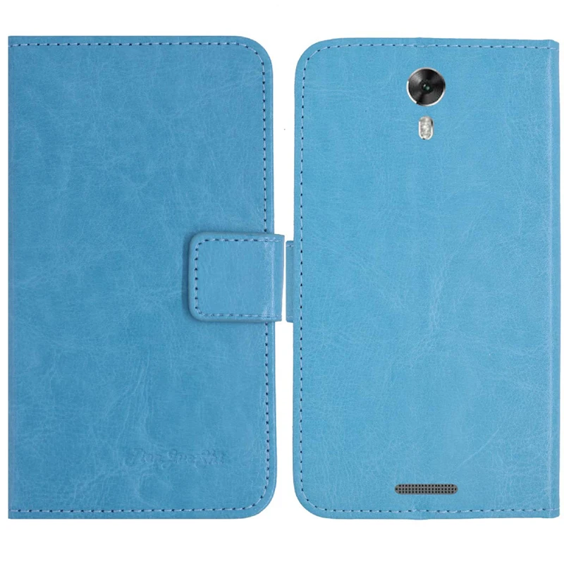 Чехол книжка TienJueShi защитный кожаный чехол бумажник Etui для Konka KE2 5 2 дюйма|Сумки
