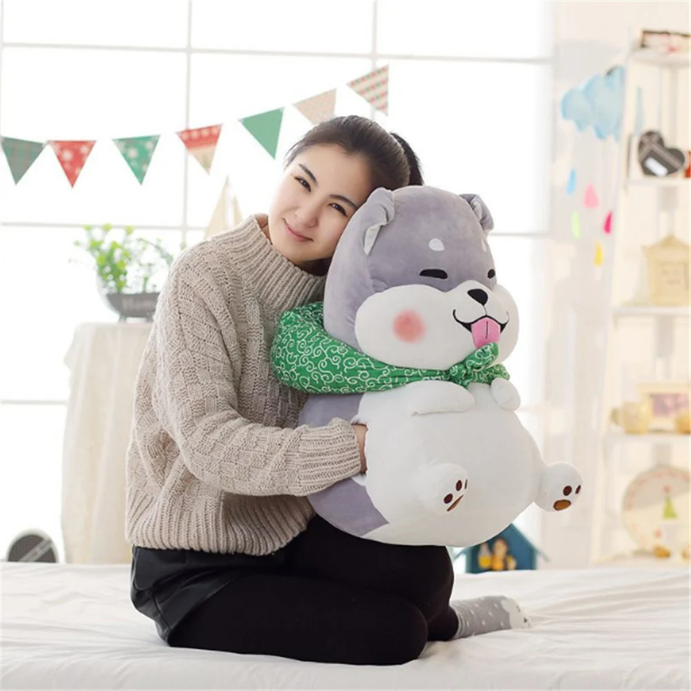 Fancytrader Animals Dog Hand Warmer Plush Toys Plush Stuffed Shiba Inu