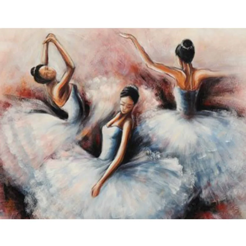 

Broderie Diamant Plein Picture Of Ballerinas Marseille Diamond Painting Cartoon Deco Maison Embroidery Diamond Ballerinas Gift