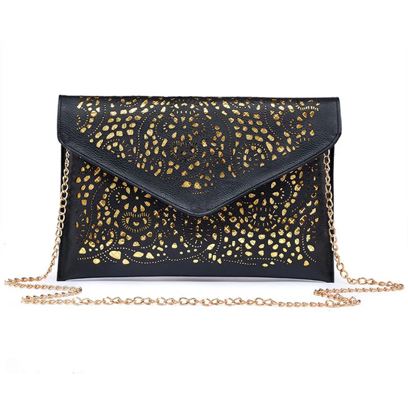 جديد 2019 الأزياء الجوف خارج مغلف حقيبة صغيرة النساء جلد Crossbody حقيبة ل فتاة حقيبة كتف حقيبة ساعي مخلب يد