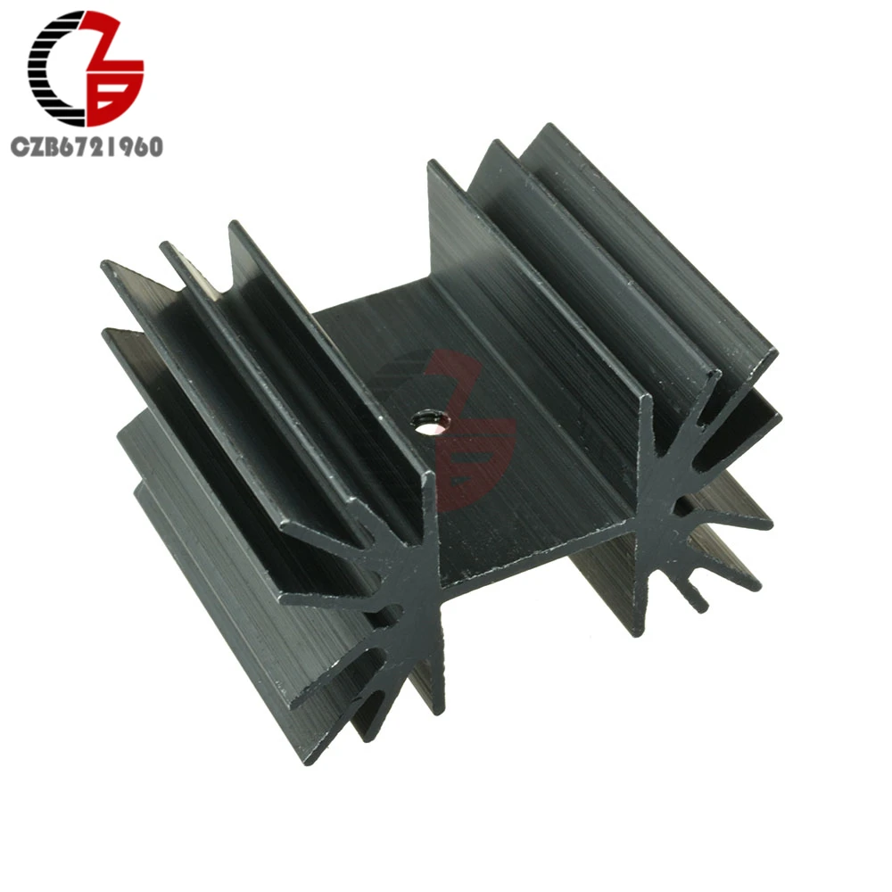 

35x42x25.4mm IC Aluminum Heat Sink Cooling Fin For Module Mosfet Transistors