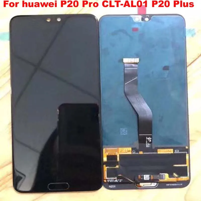 6,1 '' Amoled для huawei P20 Pro CLT-AL01 ЖК-дисплей с кодирующий преобразователь сенсорного экрана в сборе оригинальные запасные части ЖК-дисплей