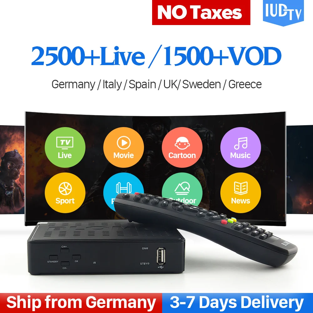

IPTV Sweden Box Linux Set Top Box Blomc-1 IPTV Subscription Europe Italia Germany Portugal Sweden IPTV Spain Xtreamcodes Portals