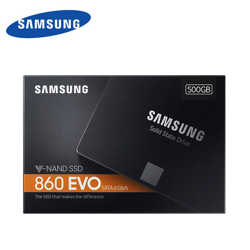 Твердотельный накопитель SAMSUNG SSD 860 EVO 500 Гб твердотельный диск Disco duro interno 250 ГБ/ТБ