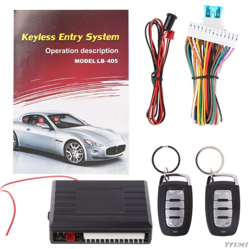 

Universal Car Alarm Systems Auto Remote Central Kit Door Lock Vehicle Keyless Entry System Central Locking With Remote Control
