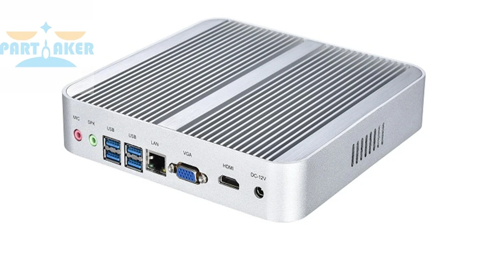 Безвентиляторный Barebone мини-ПК Win 10 3 года гарантии Nuc компьютер Core i5 4200U i5 5200U i7 5550U 4 К HTPC ТВ коробка DHL Бесплатная доставка