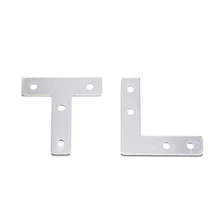 Горячая Распродажа L Тип Т-образным ремешком крест пластина Алюминий разъем ЕС стандартный 20 Вт, 30 Вт, 40 серии промышленных Алюминий аксессуары для алюминиевых профилей 3D