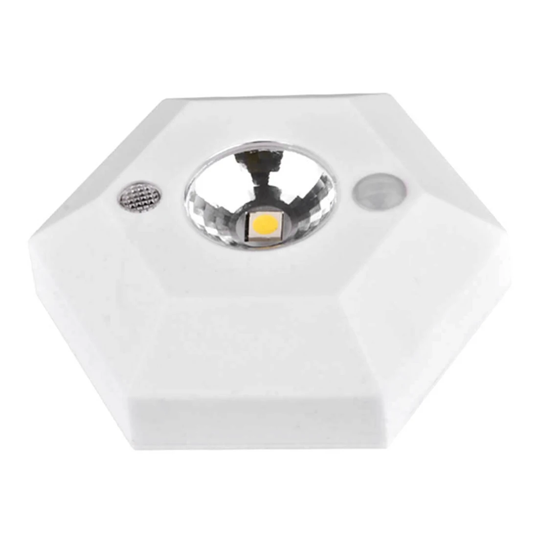 4,5 V высокой яркости светодиодный шестигранник для тела индукционные лампы 1 шт. движения Сенсор светильник для гардероба, коридора дверной замок лампа для выдвижного ящика - Испускаемый цвет: White