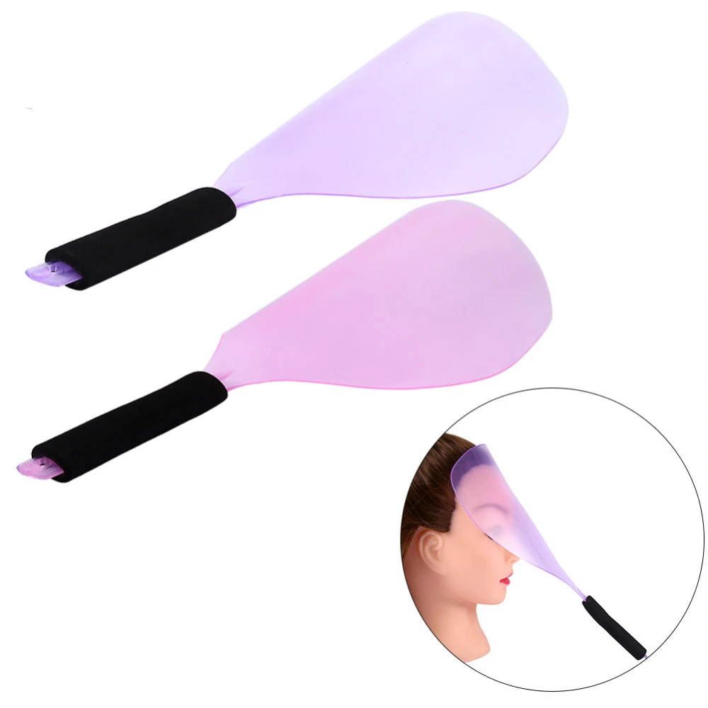 

2 Colors Professional Hair Cutting Hairspray Mask Face Spray Shield Plastic Face Protector Mask Shield Barber Hair Styling Tool