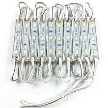 1500 шт. 5730 СВЕТОДИОДНЫЙ модуль DC12V 3 светодиодный s водонепроницаемый уличный фонарь подсветка для billboard белый, красный, синий, зеленый люменов