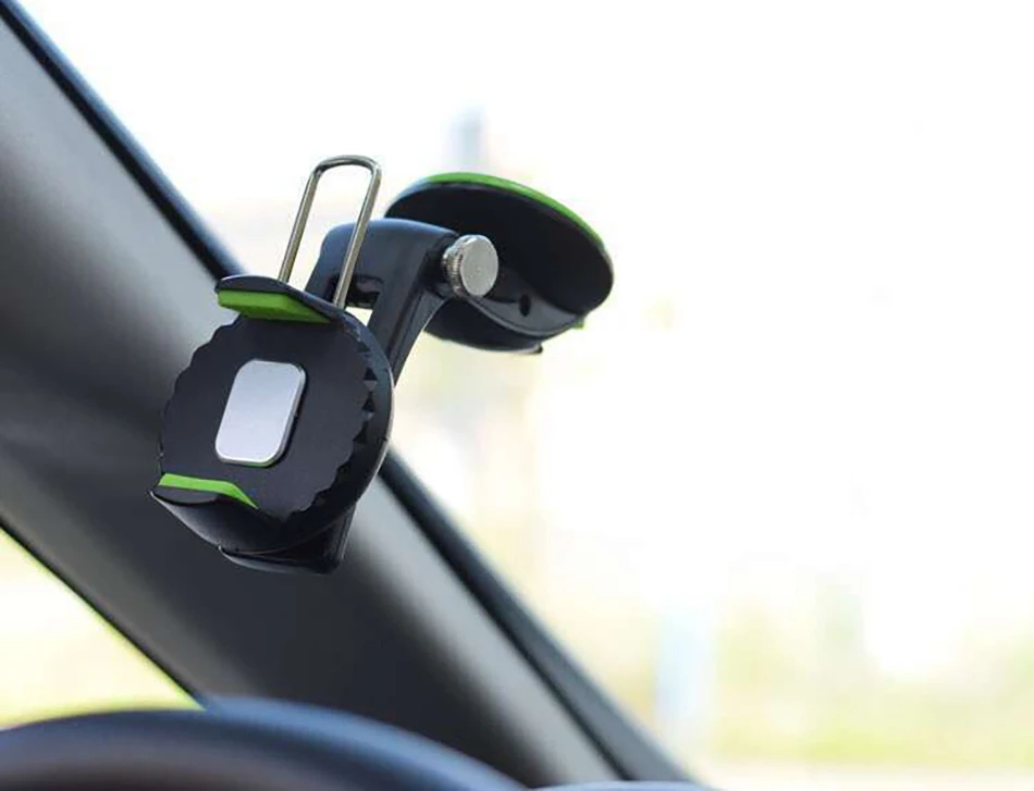 !ACCEZZ Universal Car Phone Holder For iPhone X 8 Plus 360 Degree Rotating Support Bracket For Xiaomi Samsung Glass Mount Stand (9)