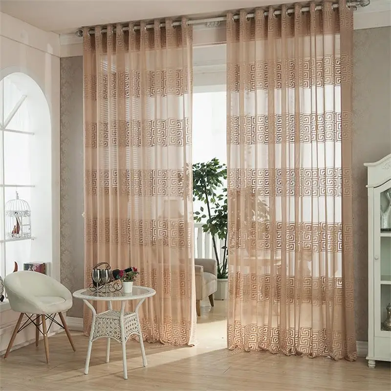 Online kaufen groÃhandel braunen fenster vorhänge aus china ...