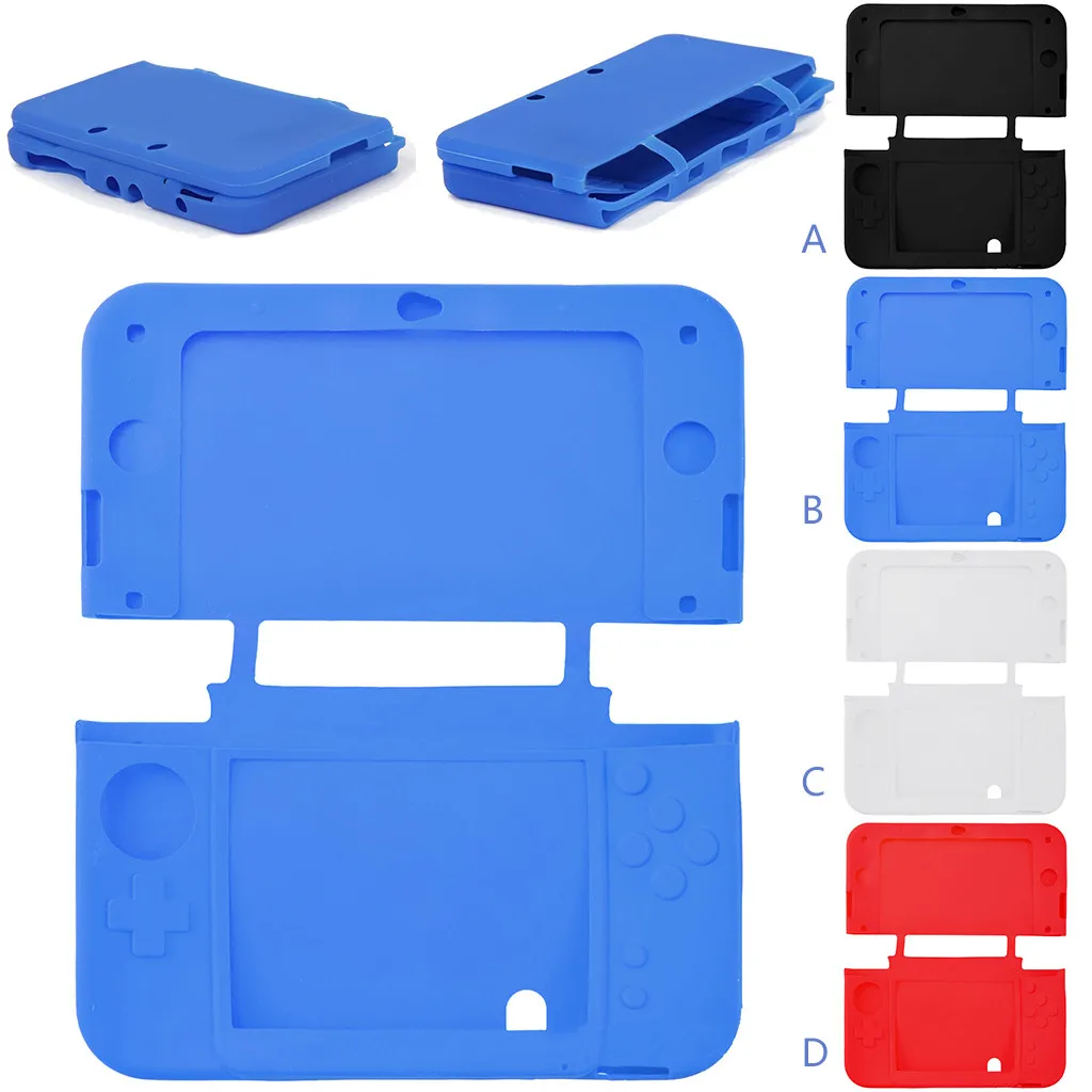 

Silicone Protector Guard Console Case Cover Ultrathin Soft Silicone Protective Case Skin Sleeve Cover for NEW Nintend Switch 3DS