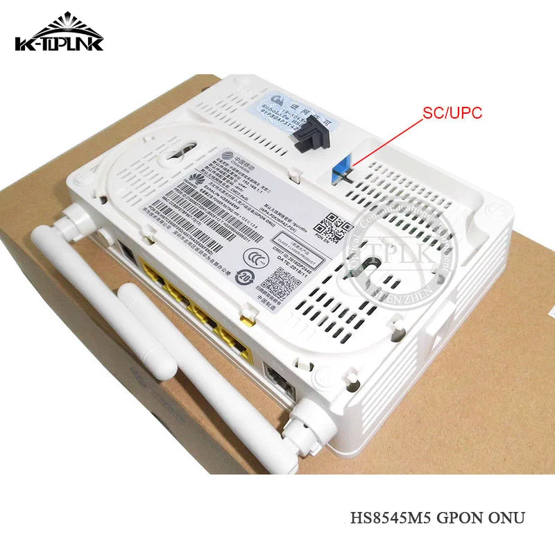 50 шт. HS8545M5 мини размер HS8545M5 GPON ONU ONT с 1GE+ 3FE+ 1TEL+ USB+ Wifi портов с английской прошивкой дешевая цена