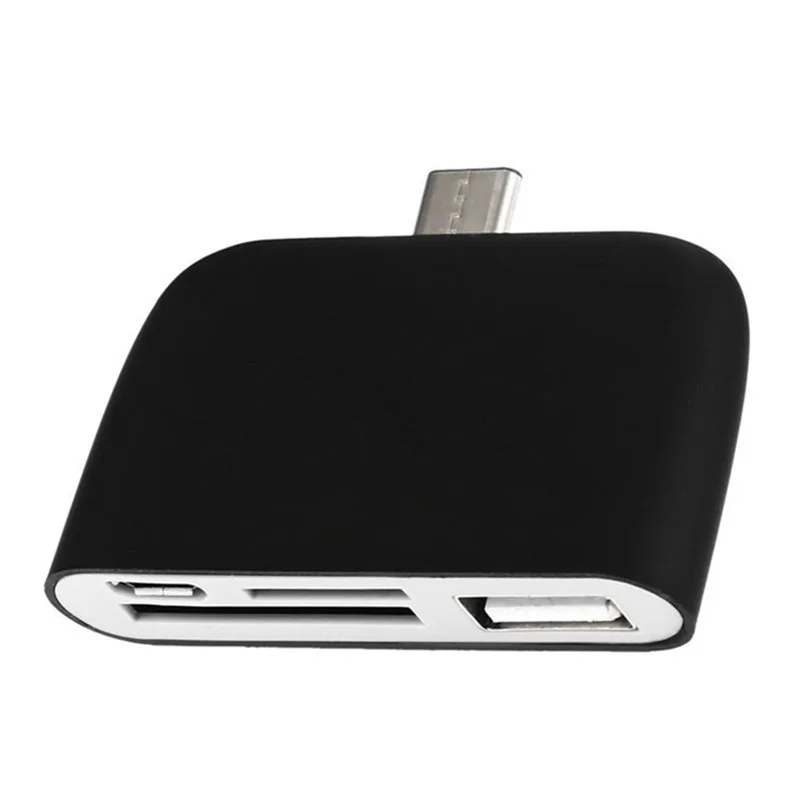 3 в 1 USB 3,1 type C для Macbook Phone Tablet USB-C TF SD Micro OTG кардридер многофункциональный адаптер для карт памяти