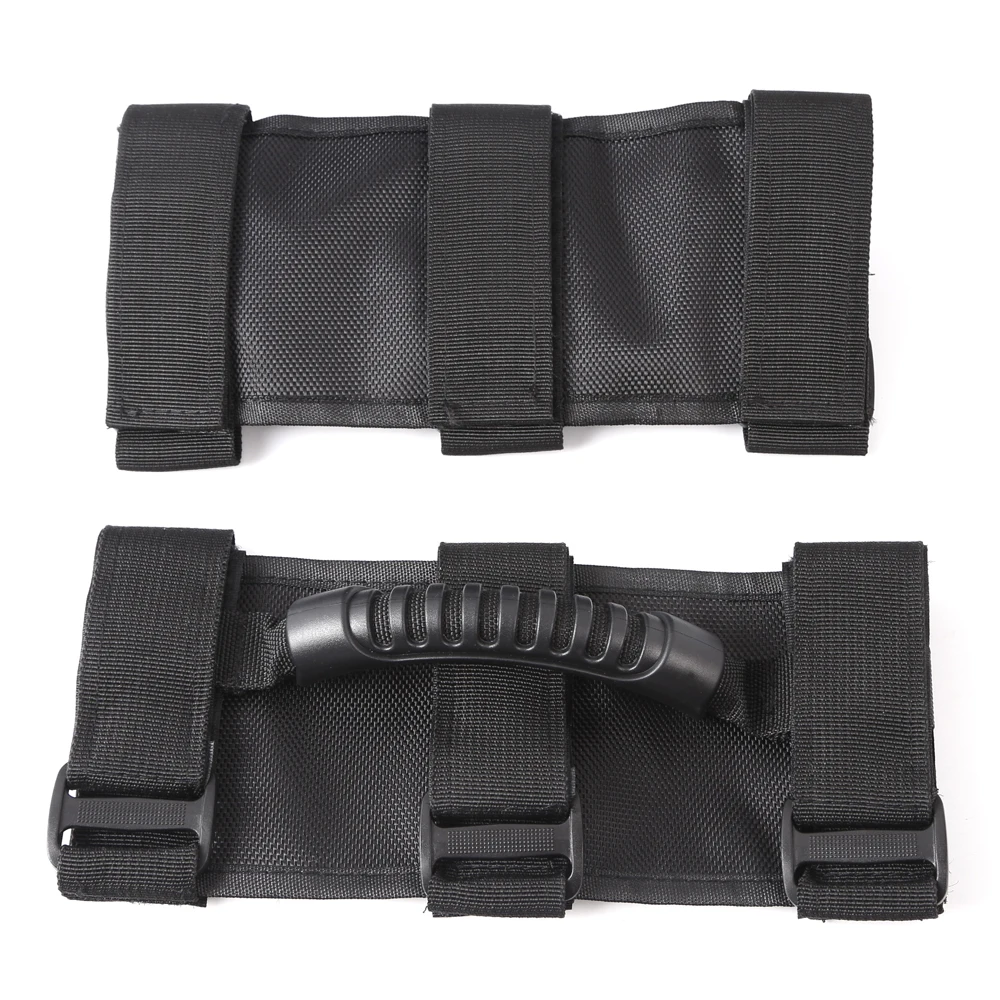 Set 1 pc Roll Bar Grab Handles 2 3 inch Roll Bar Grab Handles For Jeep Wrangler YJ TJ JK CJ Car 4x4 4WD Bar handles (7)