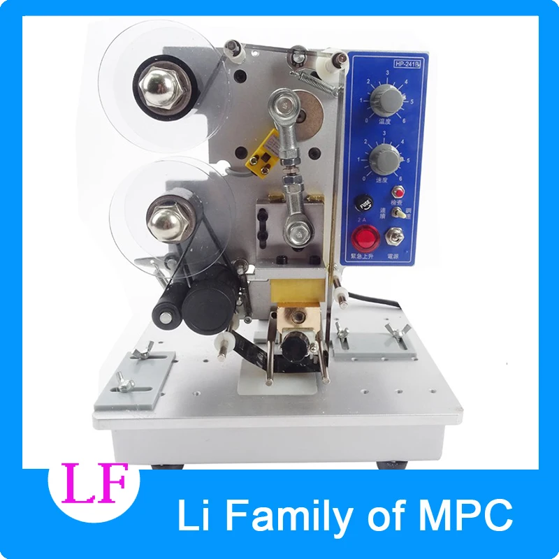 HP 241B Automatic Ribbon Coding font b Machine b font 220V 120W Typography Electric Date Batch