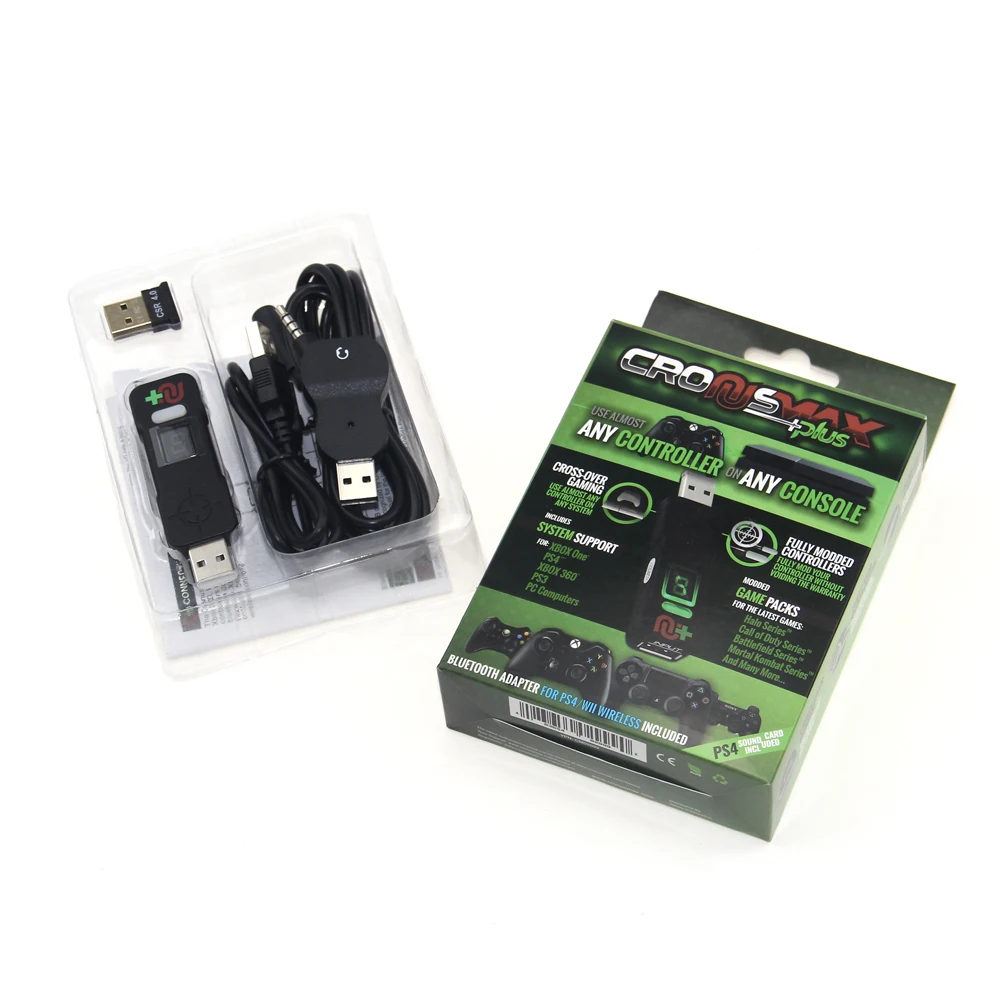 

For CronusMax Plus Gaming Adapter for PS4/Pro Console for PS3 for Xbox 360/One/S/X Controller Converter Keyboard Mouse