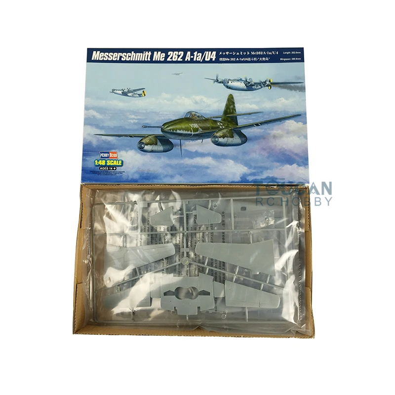 Trumpeter 80372 1/48 немецкий Messerschmitt ME262 A 1a/U4 модель самолета|Наборы для сборки моделей| |
