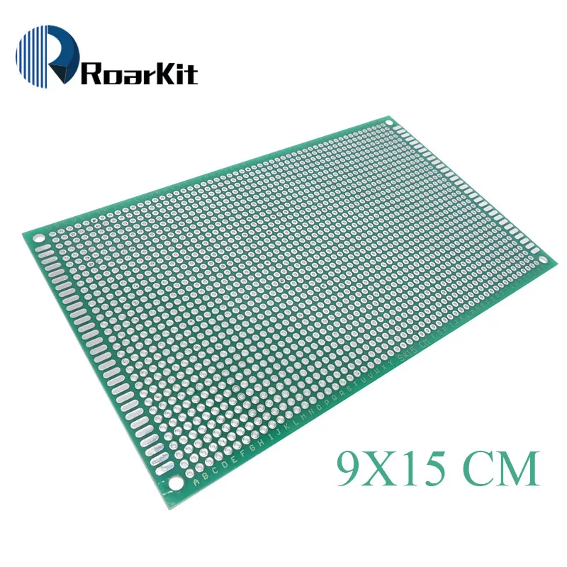 1 шт. 9x 15 см Прототип PCB 2 слоя 9*15 панель универсальной платы двухсторонняя 54