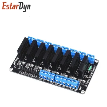 

10pcs 8 Channel 5V DC Relay Module Solid State LowLevel SSR AVR DSP 2A 240V H51
